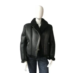 G-Gator Ladies Genuine Sheepskin Leather Biker Jacket 1045.