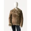 G-Gator Ladies Genuine Toscana Shearling Motorcycle Jacket 1330.