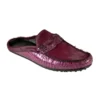 Mauri 3465 Burgundy Genuine Python / Pony Hair Half Shoes.