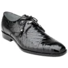 Belvedere "Lago" Black All-Over Genuine Alligator Shoes 14010.