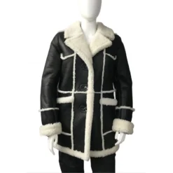 G-Gator Ladies Black Genuine Sheepskin Shearling / Lamb Sherpa Jacket 1030.