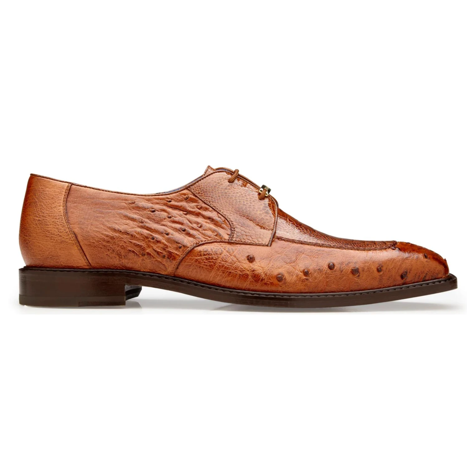 Belvedere "Bolero" Antique Almond Genuine Quill Ostrich Dress Shoes. - Image 2