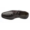 Ferrini 205/528 Chocolate Genuine Alligator Derby Shoes.