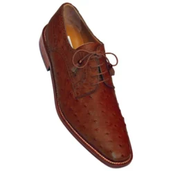 Ferrini 214/M Red Genuine Ostrich Shoes