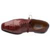 Ferrini 3922/169 Sport Rust Genuine Alligator Lace Up Cap Toe Shoes.