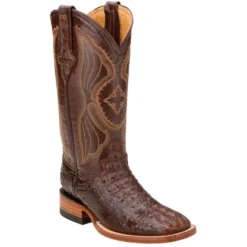 Ferrini Ladies 80493-23 Sport Rust Genuine Caiman Hornback Crocodile Boots