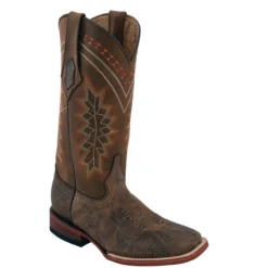 Ferrini Ladies 80893-09 Chocolate Genuine Kangaroo Cowboy Boots.
