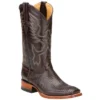 Ferrini Ladies 81193-09 Chocolate Genuine Lizard Boots