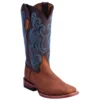 Ferrini Ladies 85193-10 Brown Genuine Cowhide Leather S-Toe Cowboy Boots.