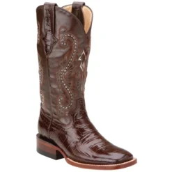 Ferrini Ladies 90793-09 Chocolate Alligator Print Boots