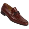 Mauri 3972/3 Nutmeg / Body Alligator Loafer Shoes