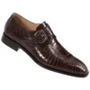 Mauri "4447" Sport Rust All Over Genuine Ostrich Leg Shoes