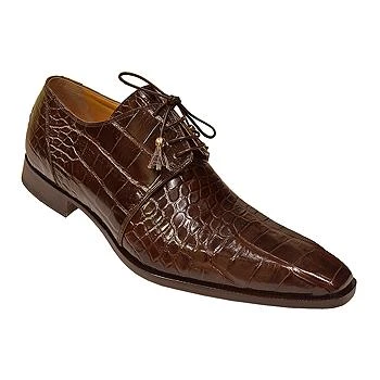 Mauri 53156 Sport Rust Genuine All-Over Alligator Belly Skin Shoes. - Image 2