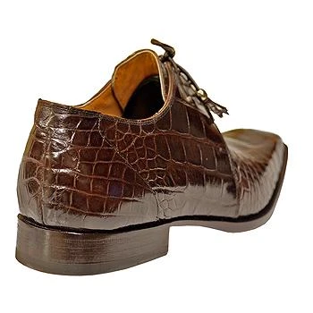 Mauri 53156 Sport Rust Genuine All-Over Alligator Belly Skin Shoes. - Image 4
