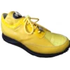 Mauri "8761" Yellow Genuine Baby Crocodile / Patent Leather / Nappa Sneakers