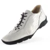 Mauri "9064" White Genuine All Over Alligator Sneakers