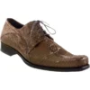Mauri "ACTIVE" 42862 Matt Brown Crocodile Flanks / Tejus Lizard Shoes