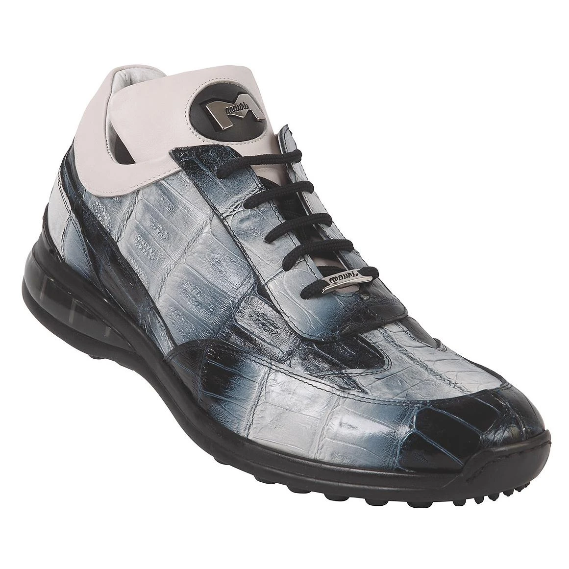 Mauri "Circus" 8655 Multicolour Wonder Blue Genuine Baby Crocodile Sneakers