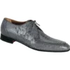 Mauri "Club" 1000 Grey Ostrich/Ostrich Leg Shoes