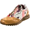 Mauri "Light Lush II" 8787 Dune / Graffiti Cream / Pink Nappa Leather / Baby Crocodile Sneakers