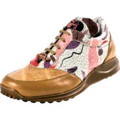 Mauri "Light Lush II" 8787 Dune / Graffiti Cream / Pink Nappa Leather / Baby Crocodile Sneakers
