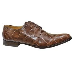 Mauri M508 Brown Genuine All-Over Alligator Shoes - Image 3