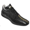 Mauri "Ray Highway" 9196 Black / White Nappa Leather / Stingray Sneakers