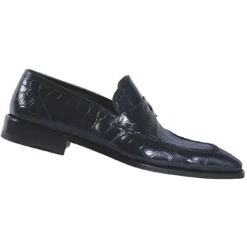 Mauri "Venture" 1005 Blue Genuine All-Over Alligator Shoes