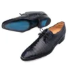 Mezlan "Moscow" Blue All-Over Genuine Alligator Shoes 4574-J
