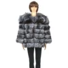 Winter Fur Ladies Natural Silver Fox Top W41S08SV.